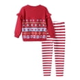 thumbnail image 2 of Sudadera y leggings navideños Outfit Disney Stitch para niñas de 10 a 11 años, 2 of 8