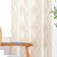 thumbnail image 4 of Cortinas Jinchan Boho de lino para sala de estar, 160 x 160 cm, 2 paneles, 4 of 9