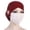 I, variant on Mwjwdo Women’s Cross Wrap Medical Head Cover with Side Drape Tailoring for Clinic Shifts Red