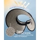 thumbnail image 2 of Sombrero con visera solar FURTALK para mujer, paja, ala ancha, plegable, 2 of 8