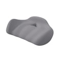 thumbnail image 2 of Cojín de espuma de memoria Cojín ergonómico Silla de juego Cushion Cushion Travel Gaming, sin deslizamiento sin alivio para silla de oficina, apoyo Gris, 2 of 9