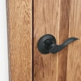 thumbnail image 5 of Design House Springdale Matte Black Interior Non-Turning One-Sided Dummy Door Lever, 5 of 16