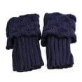 thumbnail image 2 of Dress Choice Womens Winter Boot Cuffs Knit Short Cable Knit Leg Warmers Boot Cuffs Socks, 2 of 8