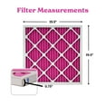 thumbnail image 4 of Colorfil 20x20x1 Odor Removal and Color Changing Pleated AC Furnace Air Filter, MERV 8 (2-Pack), 4 of 7
