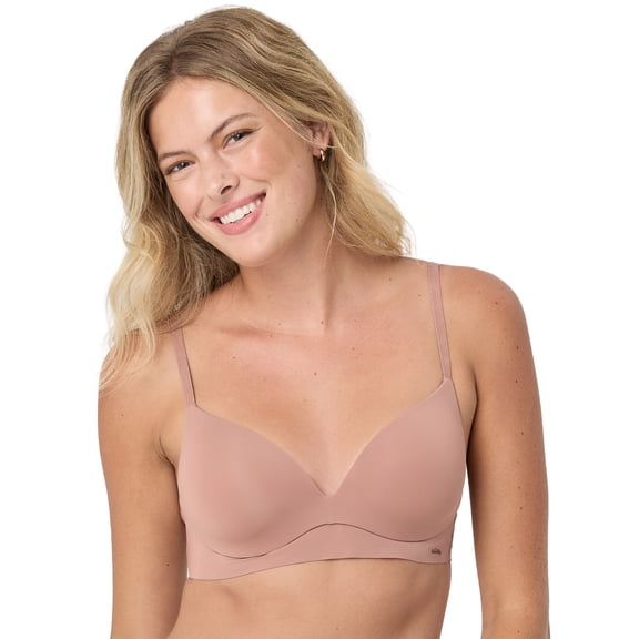 Kindly Yours Women’s So Comfy Bonded Wire Free Light Push Up Bra, Sizes S-XXXL