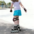 thumbnail image 7 of JZY Youth Inline Skates with 8 Glowing Light-Up Wheels,Durable Aluminum Frame for Beginners,For Boys & Girls Ages 5-12,For Indoor and Outdoor Skating, 7 of 7