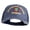 Navy, variant on U.S. Army 24th Infantry Division Embroidered Low Profile Special Cotton Mesh Cap - Black OSFM