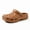coffee, variant on Women’s EVA Platform Clog Sandals, Lightweight Anti-Slip Outdoor Slip-On Shoes, Odor-Resistant Elevated Clogs, Comfortable Unisex Couple Sandals for Daily Wear