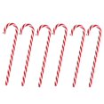 thumbnail image 1 of CNKOO 6Pcs/Set Christmas Cane Pendant 3D Effect Promote Ambience Colorful Surface Christmas Tree Hanging Candy Canes Ornaments for Home, 1 of 11
