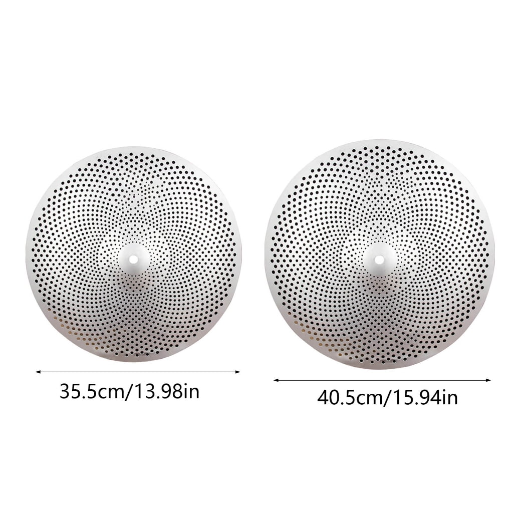 MOMOJIA Drum Practice Cymbal High Strengths Alloy Volumes Reduction For Home School