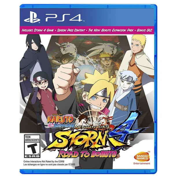 VIDEOJUEGO PS4 NARUTO SHIPPUDEN ULTIMATE NINJA STORM 4 ROAD TO BORUTO FORMATO FISICO
