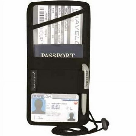 ID and Boarding Pass Holder, Leather
