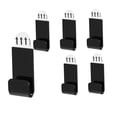 thumbnail image 1 of AMLESO Vinyl Record Display Shelves Kids Bookshelf Storage Wall Rack for Home Decor black 6 pieces, 1 of 8