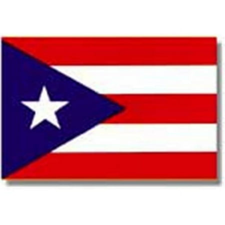 annin flagmakers model 146770 territory: puerto rico flag 4x6 ft. nylon solarguard nyl-glo to official design specifications.