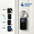 thumbnail image 3 of Outdoor Waterproof Safe Security Intelligent Password Storage Lock Tuya or TTLock APP Key Box Anti-theft box ,Fireproof Resistant Insulation, 3 of 7