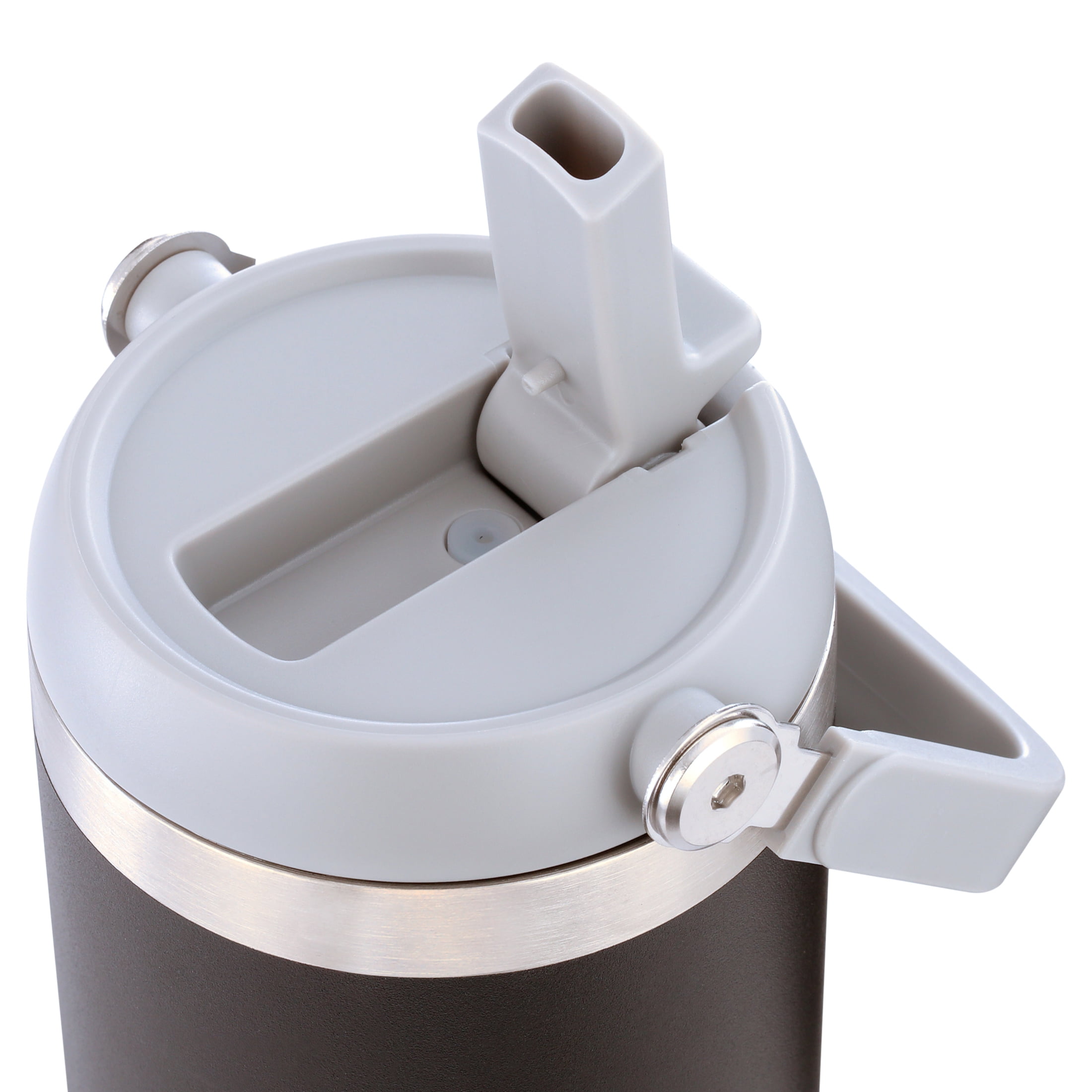 (3 pack) Ozark Trail 30 oz Stainless Steel Insulated Swivel Lid Tumbler, Black