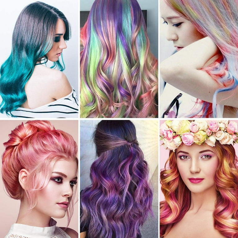 10 Color Hair Chalk for Girls Temporary Hair Color Dye for Kids,Washable Hair  Chalk Comb,Gifts for Girls Age 8-12,Best Creative Gifts 