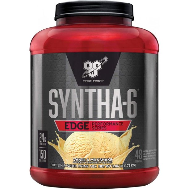 BSN Syntha 6 Edge Protein Powder, Vanilla Milkshake, 24G Protein, 3.86