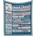thumbnail image 1 of LHSHID Mubpean Daughter Gift from Mom Daughter Gifts Blanket Gifts for Daughter Birthday Gifts for Daughter to My Daughter Blanket Adult Daughter Birthday Gifts Ideas Daughter Blankets 40x50in, 1 of 6