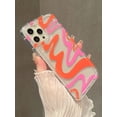 thumbnail image 3 of White Printed Transparent Phone Case Compatible With Iphone, 3 of 4