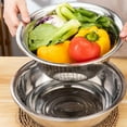 thumbnail image 4 of unbranded 5Ud Cesta De Metal Para Verduras Y Arroz Con Apilable Para Cocina, 4 of 7