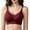Red, variant on Bras for Women Seamless Warm Lift Push Up Molded Cup Backless Loose and Breathable Daily