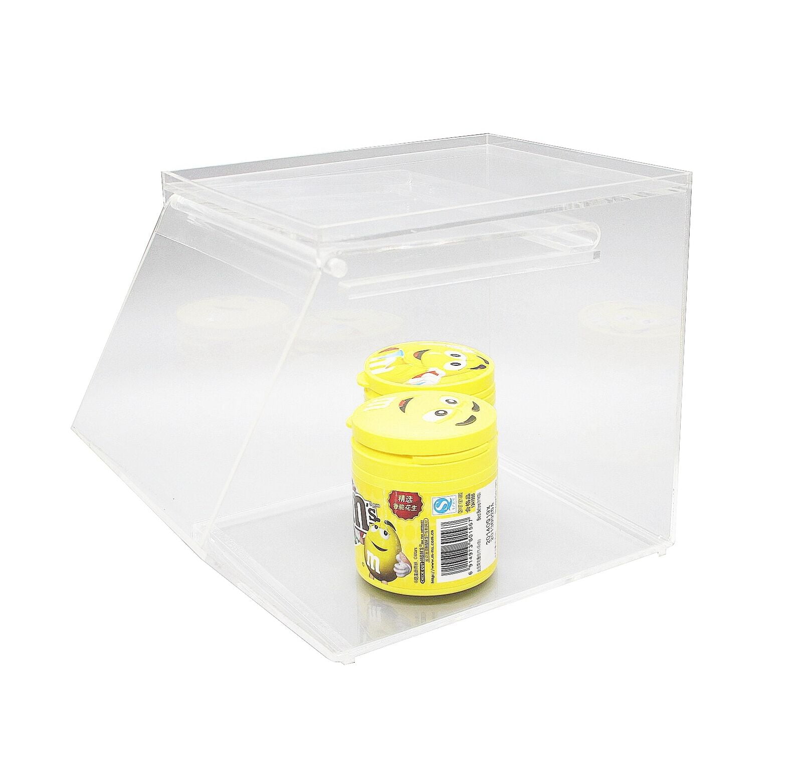 4 Gallon Acrylic Candy Bin w/ Scoop Holder, Magnetic Lid 19490 –  FixtureDisplays