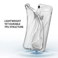 thumbnail image 6 of Ringke Flow Case Compatible with iPhone 8, Minimalist Wavy Textured Shock Absorption TPU Lightweight Design Cover - Clear, 6 of 9