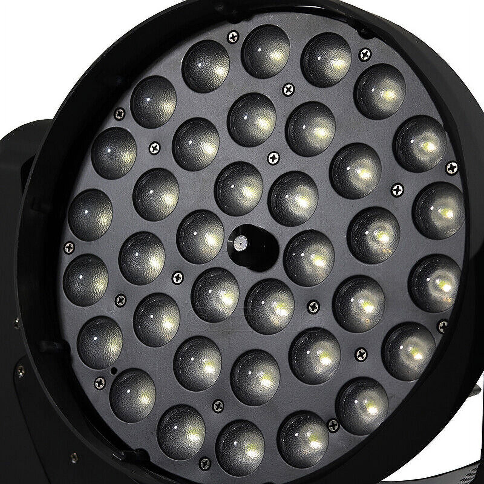 Led DJ Lighting 36-Count 18W LED Wash Moving Head Stage Light 6in1 RGBWA UV With Zoom