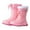 Pink, variant on Krdevn Boys Boots Thickened Rain Shoes for Kids and Comfortable for All Seasons for Rainy Weather and Outdoor Activities,Toddler Girl Shoes,Boys Shoes,Size:11-12 Years