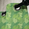 thumbnail image 3 of Ambesonne Green Grommet Curtain, Abstract Hosta Plantation, 50" x 120", Fern Lime and Pale Green, 3 of 6