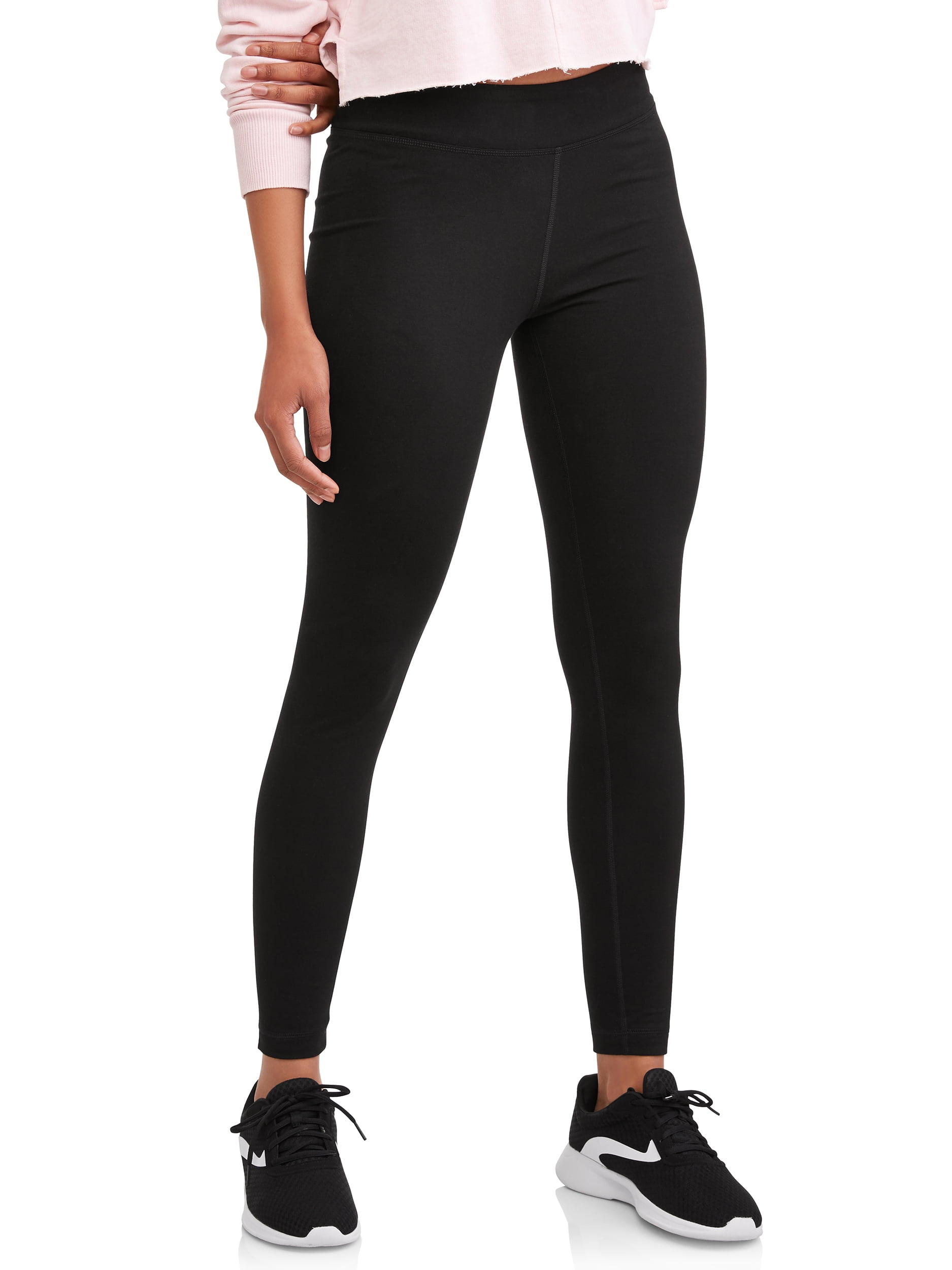 Athletic Works Women's Relaxed Fit Dri-More Core Cotton Blend Yoga Pants Availab