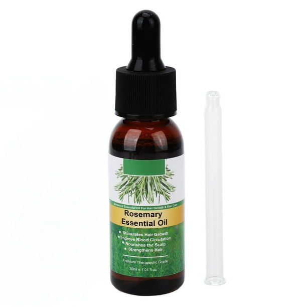 Aceite esencial para el crecimiento del cabello aceite esencial de romero seguro para viajes en el hogar para el cuidado del cabello ANGGREK Otros