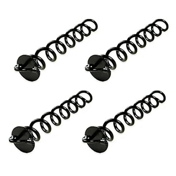 "16"" Spiral Tie Out Stake Ground Anchor for Dogs, Tents and Trees - 4 pack | 4 Smart-Stake Ground Anchors for Securing Trampolines, Swings, Motorcycles, Kayaks, Picnic Tables and Outdoor Furn"