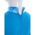 thumbnail image 5 of TSSOE Kids Girls Figure Ice Skating Dress with Gloves and Headband for Competition and Practice Dance Clothes Light Blue 12, 5 of 7