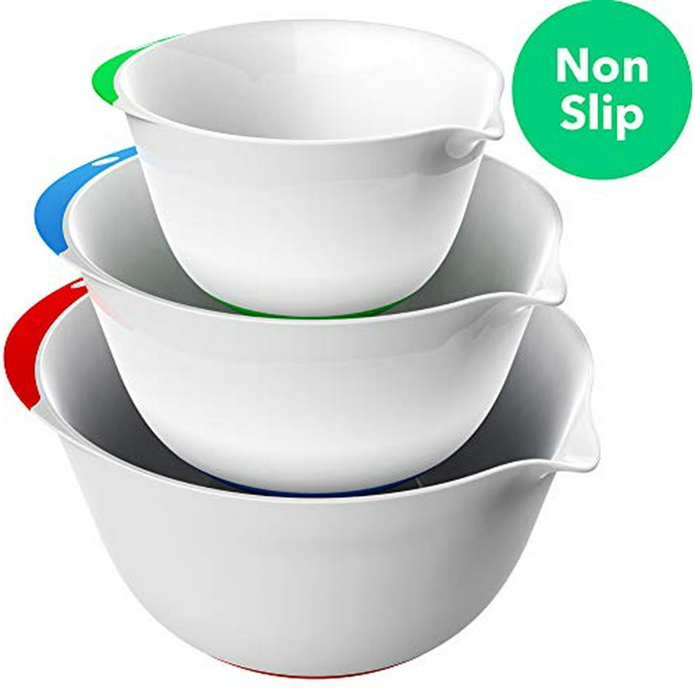 large mixing bowl with spout