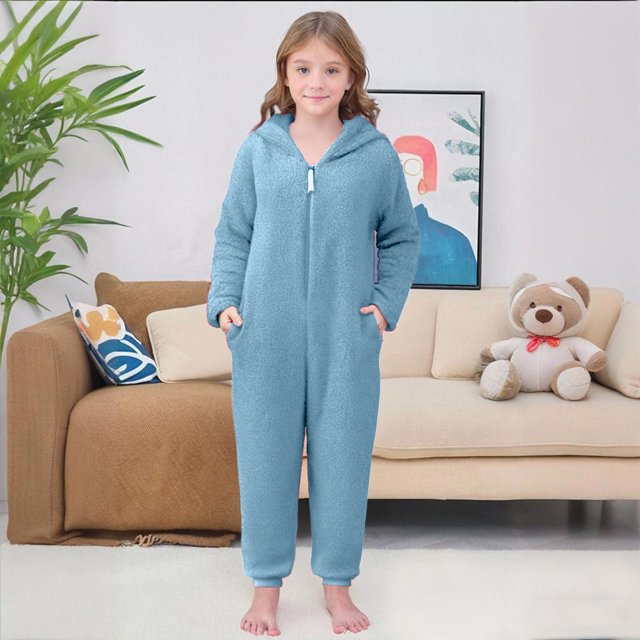 Conjunto de Halloween cálido para padres e hijos, pantalones largos, pijamas con capucha y estampados para el hogar, mono para niños, monos para niños