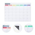 thumbnail image 4 of NUOLUX Calendar Planner Magnetic Dry Erase Fridge Weekly Whiteboard Monthly Board Refrigerator Schedule Magnet Hourly Undated, 4 of 7