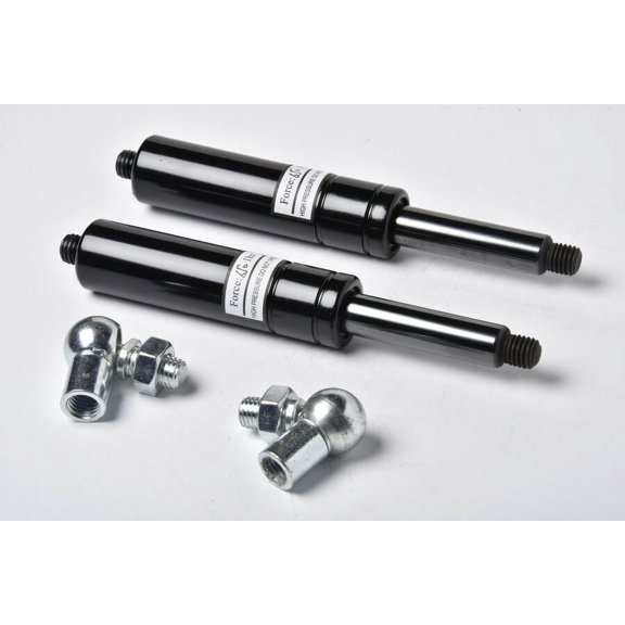 Pair (2 two) 650 lbs lambo door shocks for vertical hinge w ball joints fittings