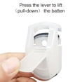 thumbnail image 3 of Compact Travel Mini Eyelash Curler - Wide Angle, Portable, Round Shape, Easy to Use, 3 of 6