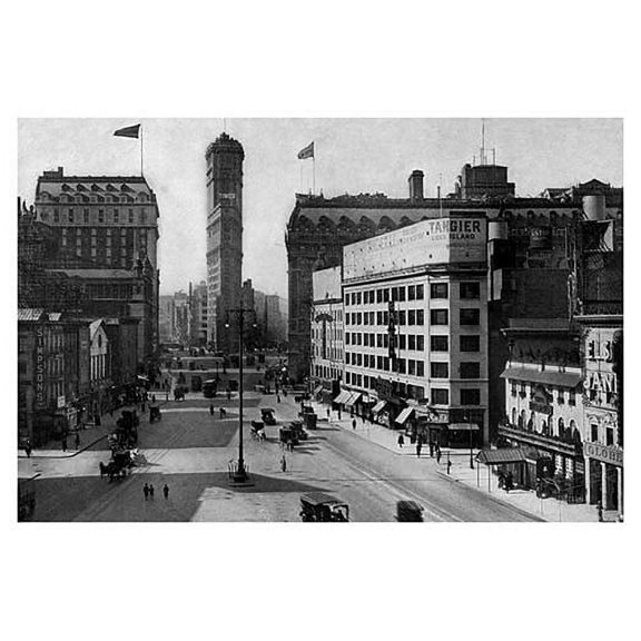 Times Square, 1911 Fine art canvas print (20" x 30")