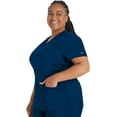 thumbnail image 6 of Dickies Balance Scrubs Top For Women V-Neck With Rib Knit Panels DK870, 6 of 7