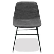 Urban Home Alec Dining Chair Gray, Set of 2