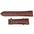 thumbnail image 4 of Leather Watch Straps, 23mm Leather Wristwatch Straps Embossed  Stainless Steel Buckle Soft Brown  For Watch Repair For Man, 4 of 8