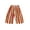 Orange, variant on Kids Vertical Striped Easy Pull on Wide Leg Casual Slacks for Boys Girls Comfortable Breathable School Wear Green 90