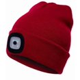 thumbnail image 1 of Bonnet Tricoté à Lumière LED – Chapeau d'Hiver Chaud et Élastique pour Sports Extérieurs, Randonnée et Camping, 1 of 7