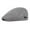 LT Gray, variant on Men's Gatsby Ivy Newsboy Hat Baker Breathable Mesh Flat Beret Driver Cap (Dark Gray)