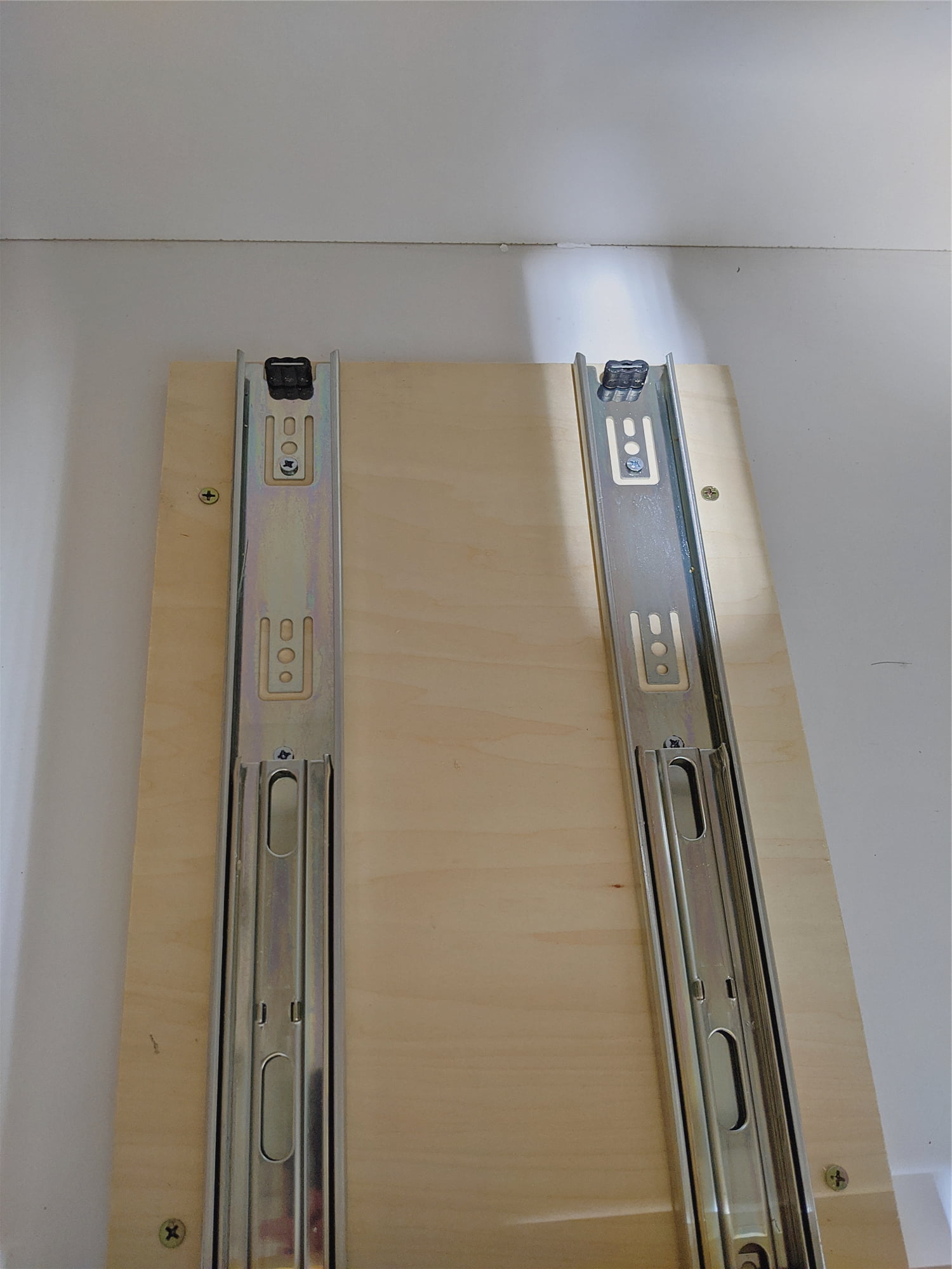 2 Tier Pull Out Organizer Shelf Sliding Drawer Storage for Kitchen Bathroom Storage Cabinet Under Sink Slide Out Shelf