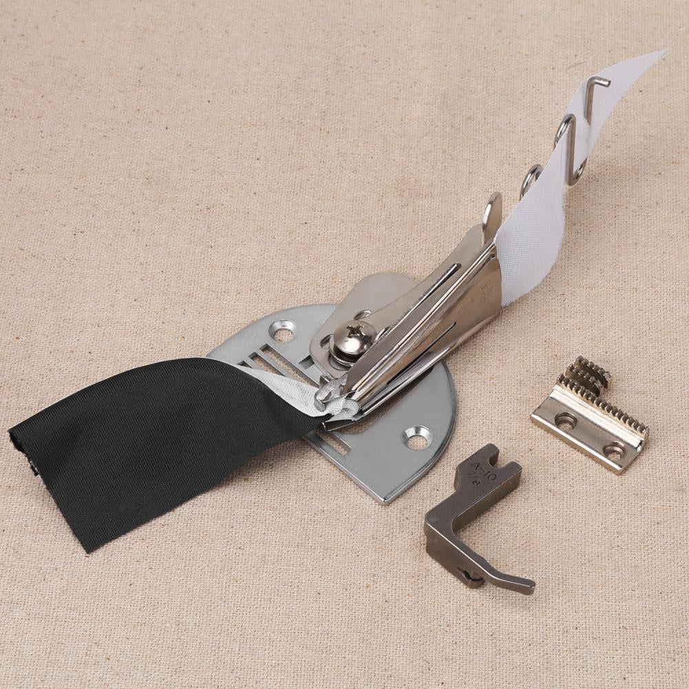 YLSHRF 1pc Industrial Sewing Machine Double Fold Angle Binder Binding