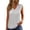 White, variant on Women's Sequin Tank Top, Sparkly V-Neck Sleeveless Going Out Top for Women, Elastic Glitter Party Tops for Club, Holiday, Date Night and Evening Wear Black
